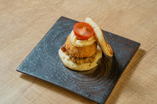 鬼つねスライダーバーガー