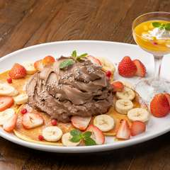 ふんわり軽い食感！厳選素材を使用した『パンケーキ』