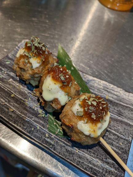 串焼ハンバーグ