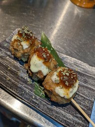 串焼ハンバーグ