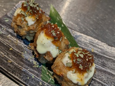 串焼ハンバーグ