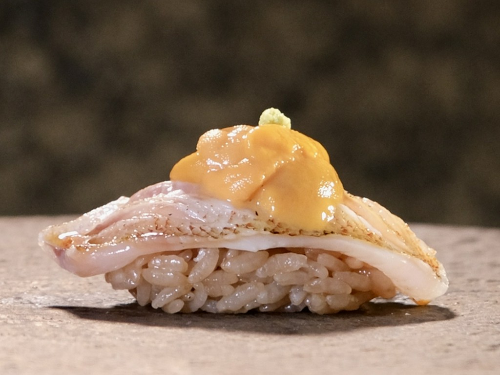 のどぐろウニ乗せ