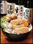 牡蠣、白子、あん肝…贅沢にも高級食材をどっさり『痛風鍋　1人前』