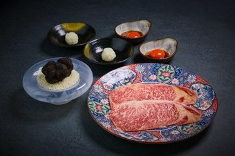 サーロインの焼きすき - トリュフ -