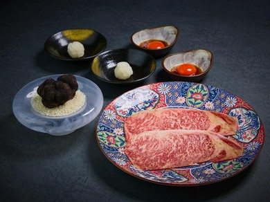 サーロインの焼きすき - トリュフ -