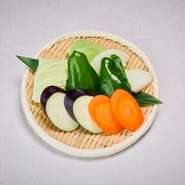 王道焼き野菜盛合せ
