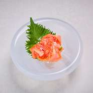 フルーツトマト - 淡雪塩と岩塩 -