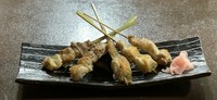 地鶏の串盛り合わせ