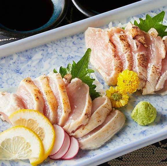 鶏むね叩き