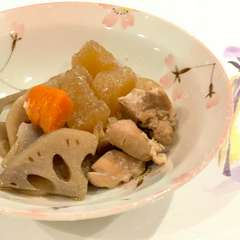 鶏肉と根菜の煮物