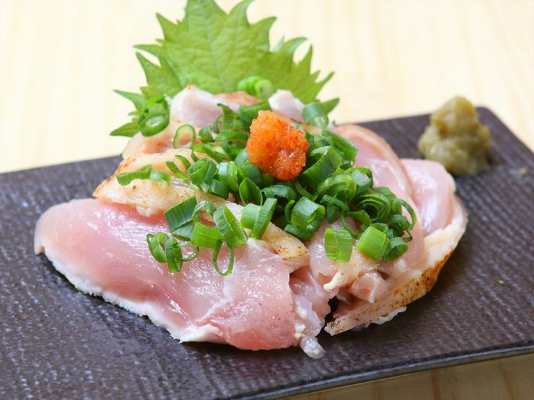 鶏ムネたたき
