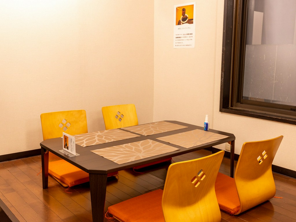 ゆったり鰻を楽しめる空間