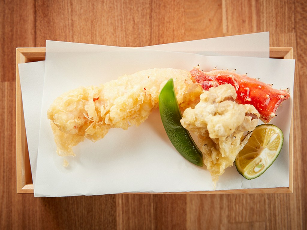 特選　たらば蟹の天麩羅