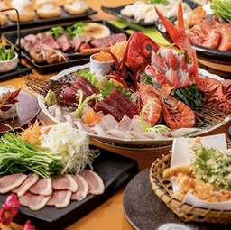 鮮魚盛り合わせ×薩摩極み鶏のコース