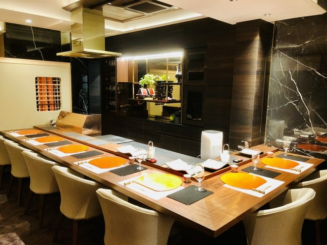 カウンター席がある