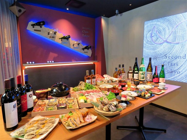 コースと共に飲み放題もご利用ください。