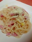 味わい深いコクのある人気のパスタです！