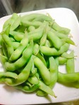 おつまみにはやっぱり枝豆！