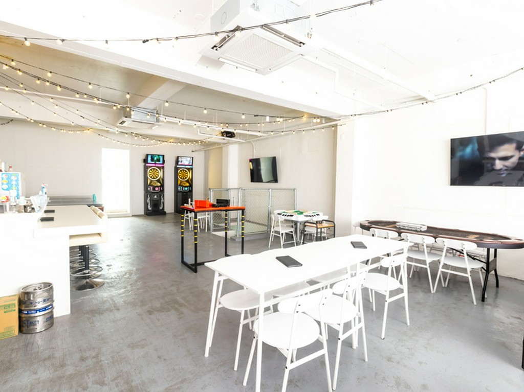 2階と3階、両方でもどちらかのフロアだけでも貸切可能