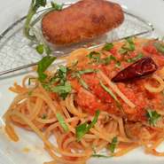 トマトスパゲッティ