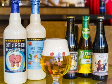 樽生16種類、ボトル50種類以上の直輸入ベルギービール