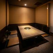 4名様お座敷個室 ※特別個室料 +500円（お一人様）