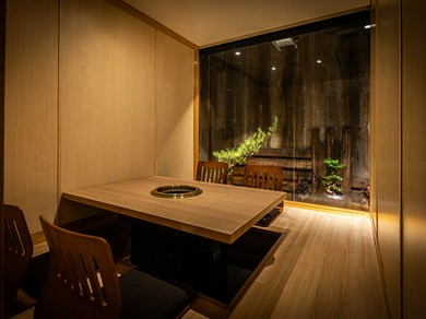 全卓個室の完全プライベート空間
