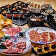 ※別途サービス料10%頂戴しております。
※誕生日や記念日利用の場合は、通常デザートをメッセージ付きプレート（＋1,100円）に変更可能です。ご希望の方は質問欄にメッセージをお書きくださるとスムーズです。
※希少部位の内容は市場や仕入れの状況により異なります。あらかじめご了承ください。