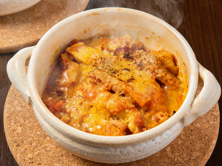 ワインが進む伊版モツ煮込み『トリッパのトマト煮込み』