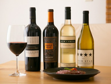 お酒好きも納得！鉄板焼きと相性抜群の種類豊富なワイン