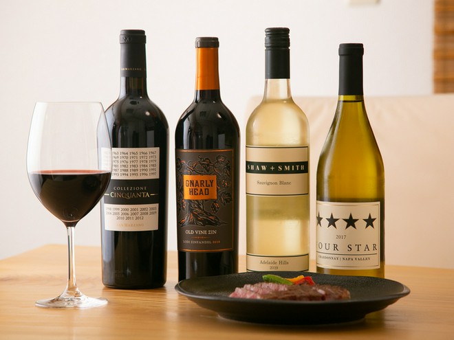 ワインにこだわっている