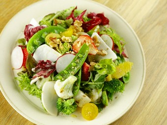 素材の魅力を活かし切る。季節を感じられるこだわりの一皿『14（14種類）のサラダ』