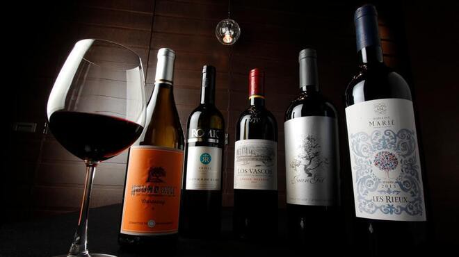 ワインにこだわっている