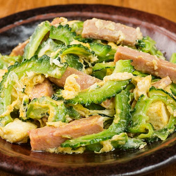 ゴーヤチャンプル〜定食