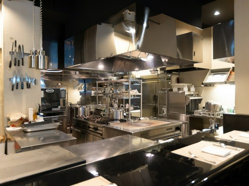 磨き抜かれたキッチン