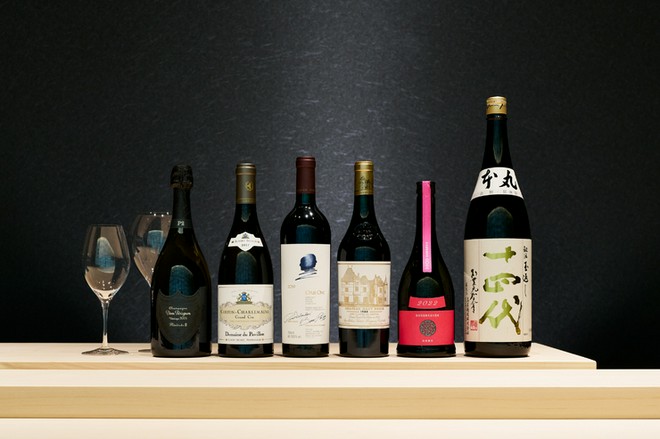 ワインにこだわっている