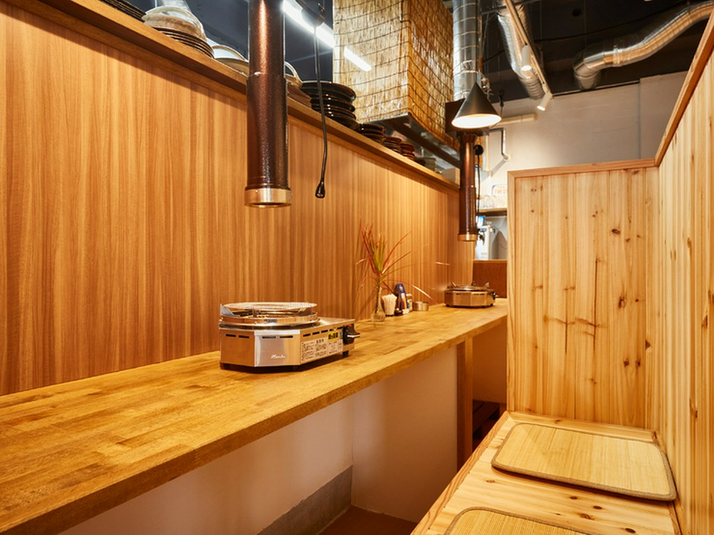 一人焼肉も大歓迎。仕事帰りのちょっと一杯にも利用可能