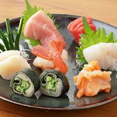 鮮度抜群の海の幸を堪能できる自慢の『刺身』