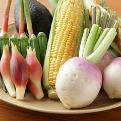 素材の旨みを楽しみ、季節の恵みを満喫『焼き野菜』