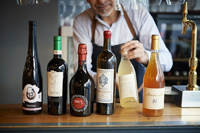 ワインにこだわっている