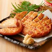 九州名物。あつあつでお召し上がりください。