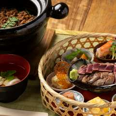 最高級部位使用で贅沢に『牛フィレステーキの花籠御膳』