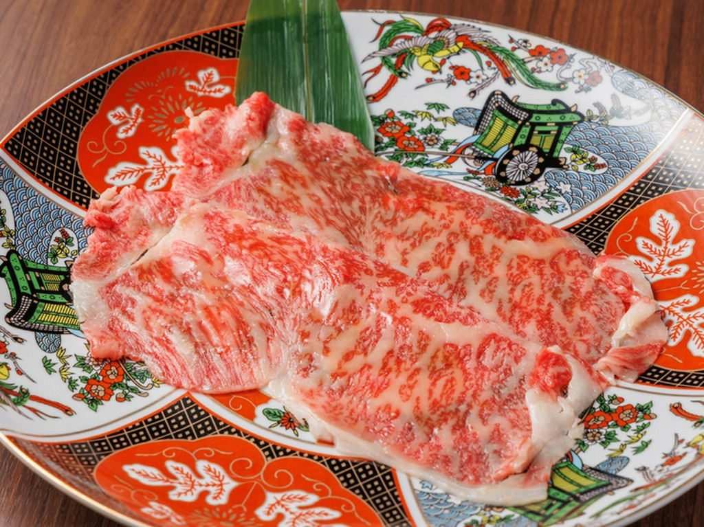 特製サーロインの焼きしゃぶ