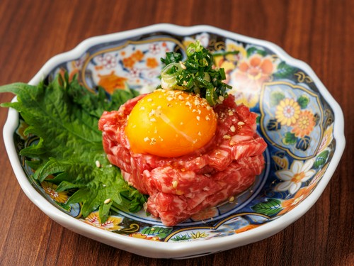 三郎極上和牛ユッケ
