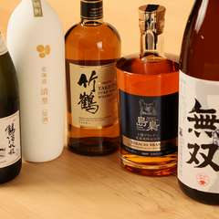 地元の銘酒を中心に、約130種もの北海道ドリンクをラインナップ