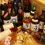 地元の銘酒を揃えた日本酒や焼酎、十勝のワイン、ブランデーなど、ドリンクは北海道のものを中心にラインナップ。『ハスカップサワー』や『とうきび茶割り』などものも。生ビールはもちろんサッポロクラシックです。