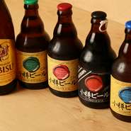 北海道ブランドにこだわった、約130種ものドリンクラインナップは要チェック。生ビールはもちろん『樽生サッポロクラシック』で、『小樽ビール』のクラフトビールも各種取り揃っています。