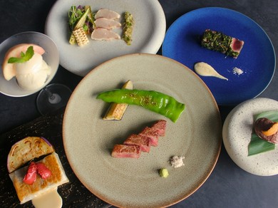 【ディナーコース】鎌倉の旬を五感で味わうシェフのおすすめコース 全6品