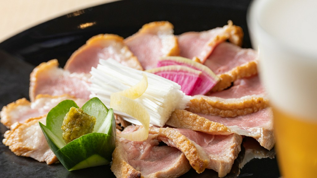 鴨ロースの低温調理