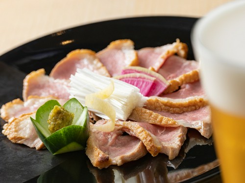 鴨ロースの低温調理